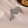 High-end Butterfly Brooch with A Sense of Sophistication and Light Luxury, Elegant and Refined Brooch