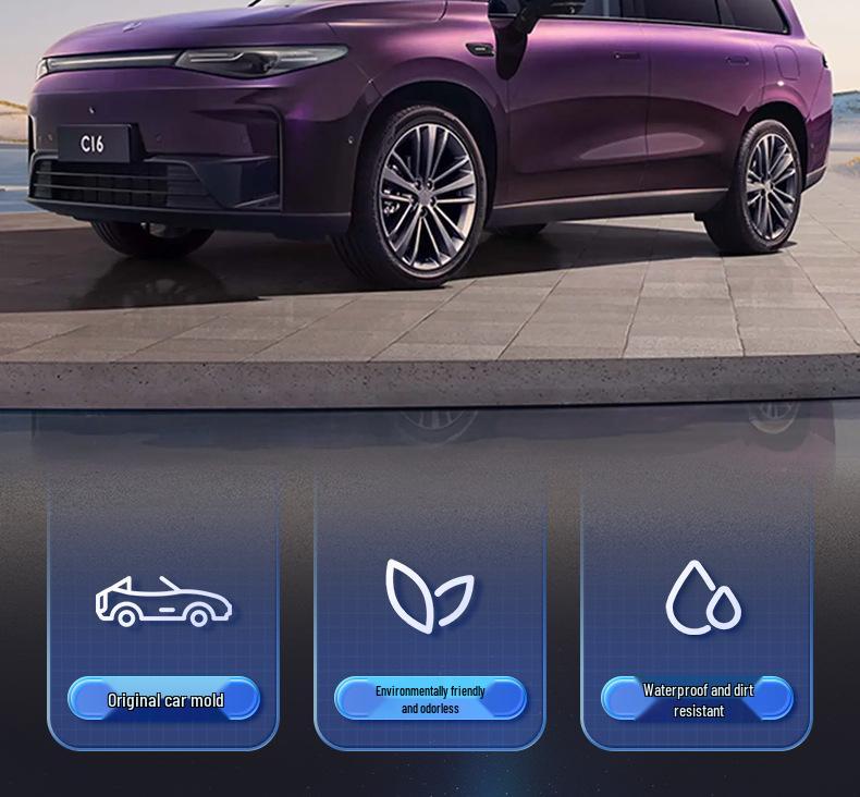 Leapmotor C16 TPE2026 Floor Mats - Five/Six-Seater Car Interior Accessories