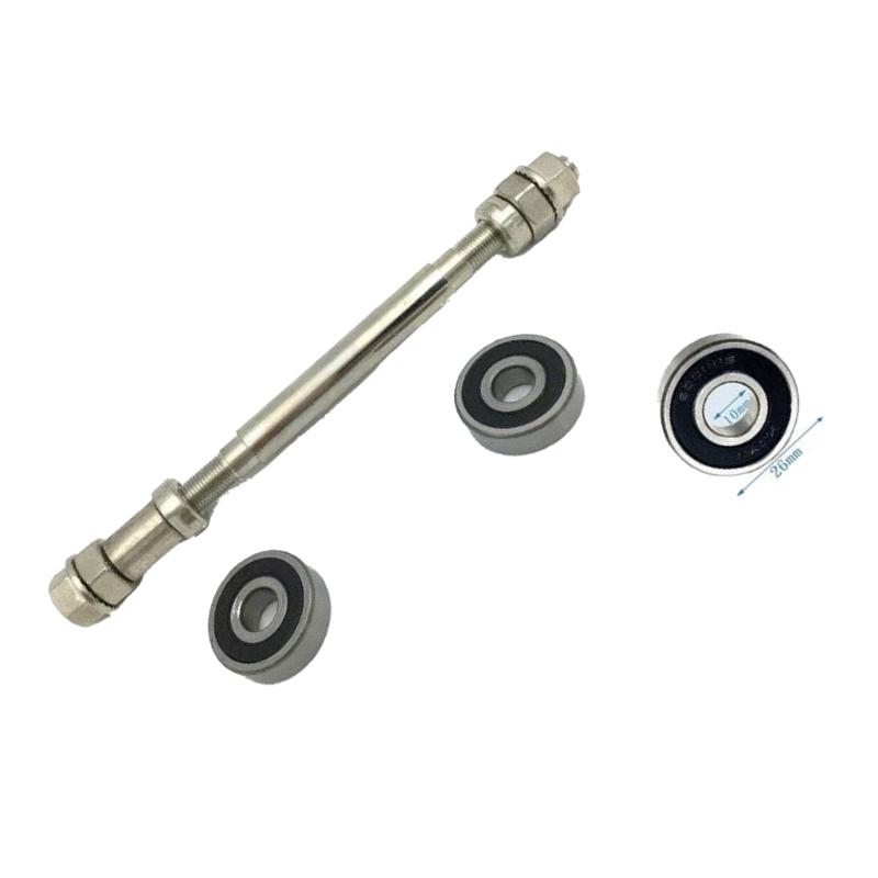 Mountain Bike Axles Quickly Release Bicycles Spindle Shifts Shaft Lever Front/Rear Wheel Hub Axles With 6000 Bearings