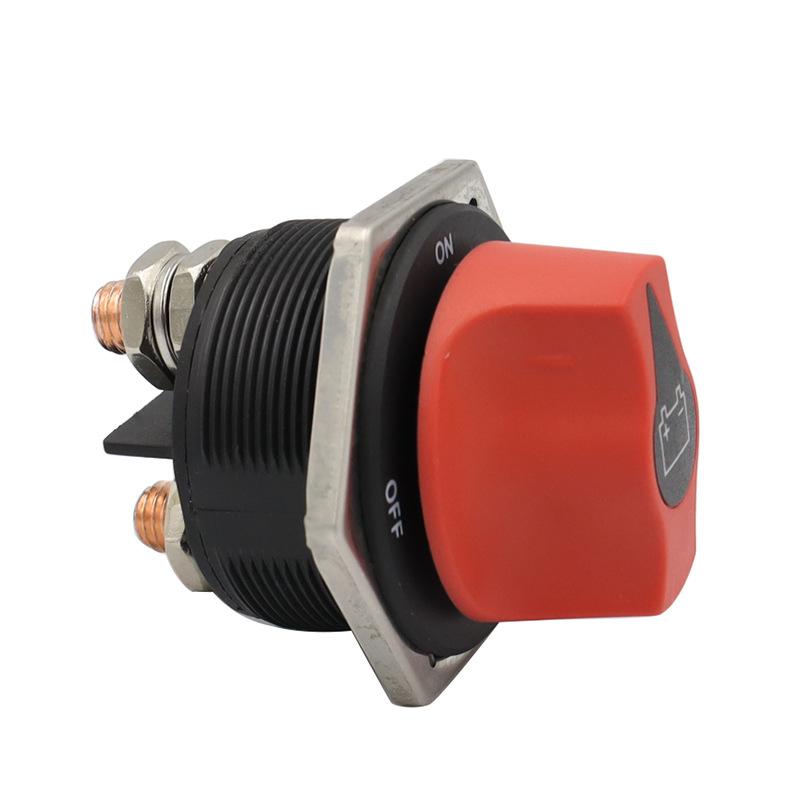 Car Battery Switch 50-300A Safe Power Cut Off Isolator Rotary Disconnect for Motorcycle Boat Truck RV Auto Accessory.