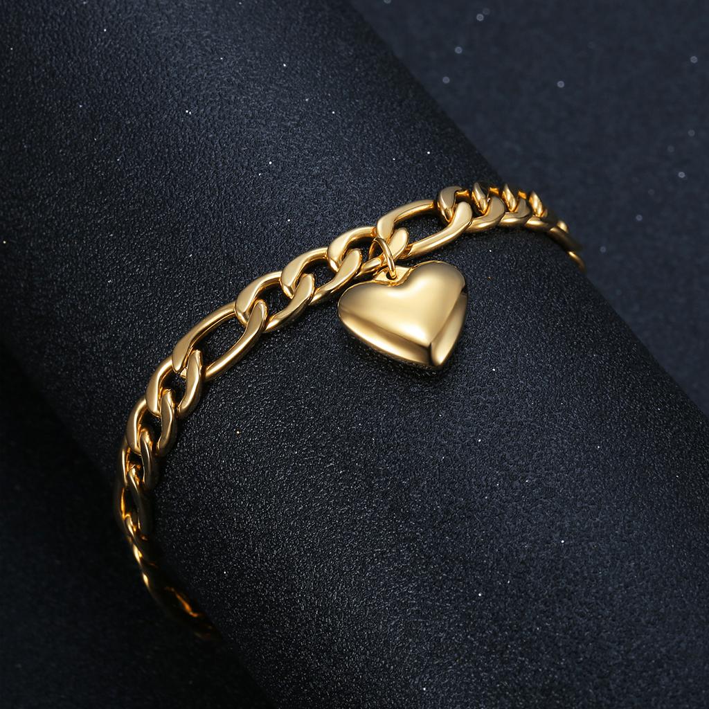 Anklet For Women Gold Color Stainless Steel Figaro Link Ankle Bracelet Summer 2024 Leg Chain Beach Foot Jewelry Ancklets