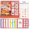 Montessori Toys Busy Book My First Quiet Book Paste Sticker Book Matching Game Early Learning Education Toys for Children