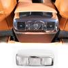 Silver Rear Exhaust Vent Decor Cover Frame Trim For Toyota Tundra 2007-