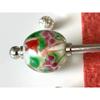 Used Hairpin, red goldfish and lotus flower dragonfly ball, single hairpin, cool, transparent, Japanese style