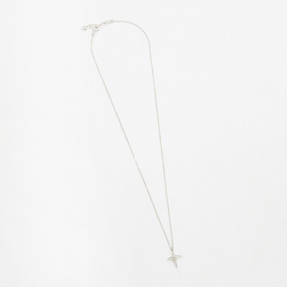 [Osjarak] Women's Daily Simple Cross Silver 925 Single Chain Necklace
