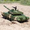1:32 Type ZTZ-99 Tank Transport Model Toy Car Alloy Diecast Vehicles Metal Body Sound Light Rubber Tire Toys for Children