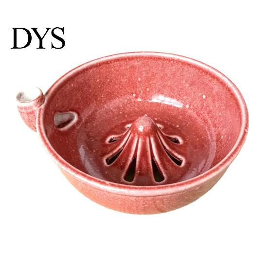 Ceramic Berry Colander Bowl Swirl Washing Bowl, Self Spinning Fruit Vegetable Cleaner with Easy Clean Produce Strainer Drain Holes, 360 Degree Vortex