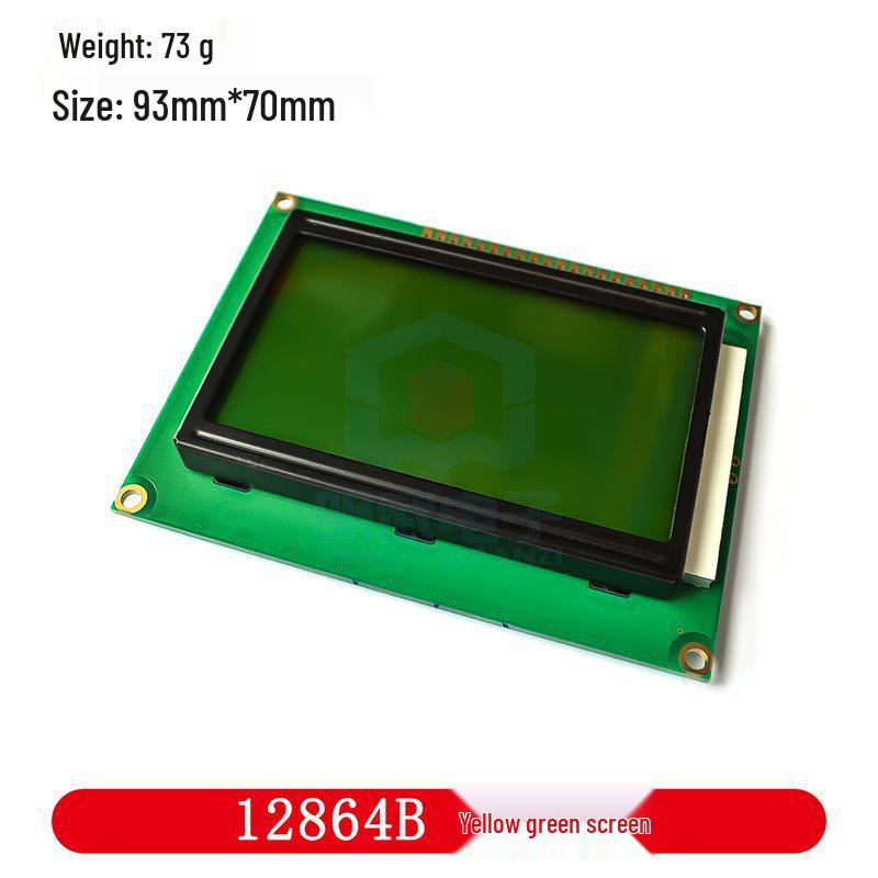 1602A/2004A/12864B LCD, Blue/Yellow-Green, 5V with Backlight, IIC/I2C Compatible