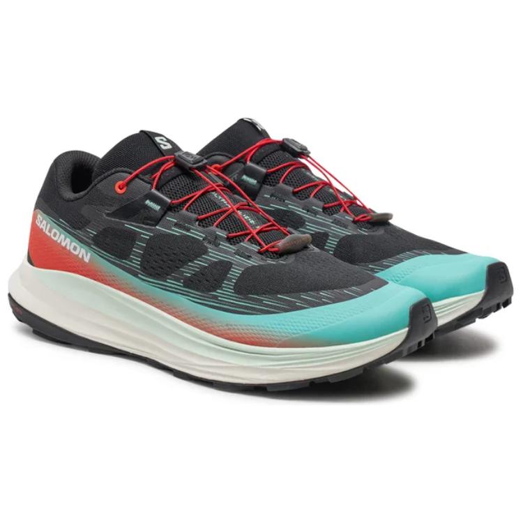 Salomon Ultra Glide 2 Comfortable Versatile Non-Slip Durable Low-Top Running Shoes Men Running Shoes Black L47697700
