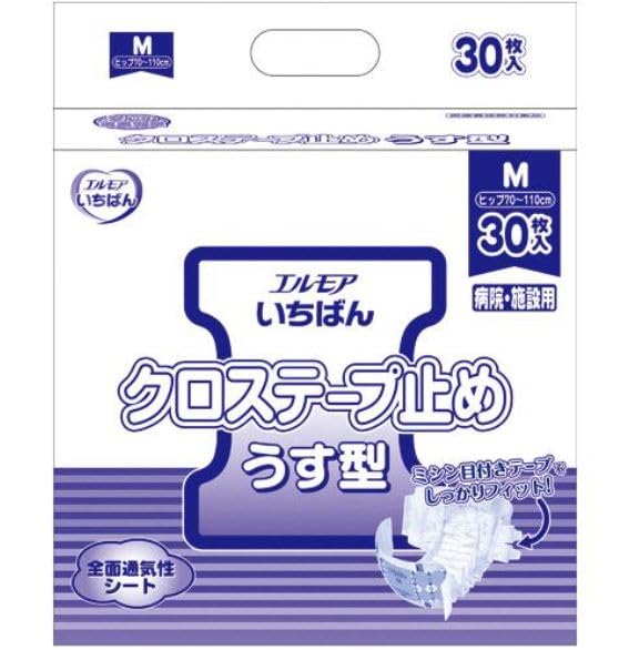 

Ichiban Cross Tape Thin Type M Unisex для больниц и учреждений 30 листов x 4 для ленточного типа [Резюме] белый