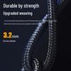 JUXIN Cat6a 10 Gigabit Slim Braided Ethernet Patch Cable