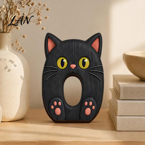 Halloween Party Table Decor Wooden BOO Decoration for Tiered Trays, Creative Tabletop Solid Wood Centerpieces Boo Sign
