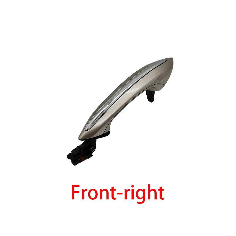 Black White Car Exterior Comfort Access Door Handle For BMW 5 7 Series F01 F02 F06 F10 520d 520i 525d 528i 530d 530i 51217231931