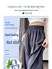 Ice Silk Tie-Dye Wide-Leg Plus-Size Women's Pants - Cool, Casual Summer Wear