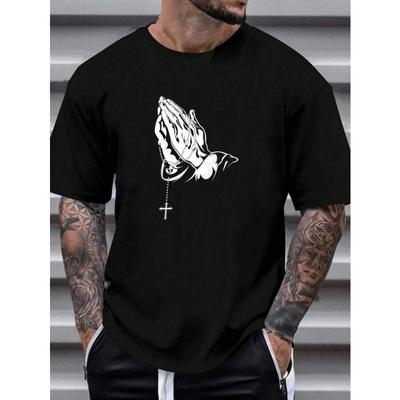 Prep Męska Koszulka z Nadrukiem Graficznym Koszykówka i Litery Męska Koszulka Kreskówkowa S-Xxxl T-shirty Popularna Codzienna Koszulka Ubrania Retro Streetowe Góry