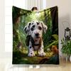 1PC Cute Dalmatian Printed Blanket Soft and Comfortable Home Travel Blanket Adult and Child Warm Blanket Luxury Gifts