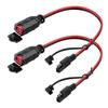 SAE Extension Cord Fit for NOCO Genius Battery Chargers, with SAE Polarity Reverse Adapter, for Motorcycles Cars ATVs