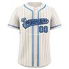Men's and Women's Fashion Baseball Jerseys, Hip-hop Sports Buttons, Cardigan, Striped Letter Print Short-sleeved Top