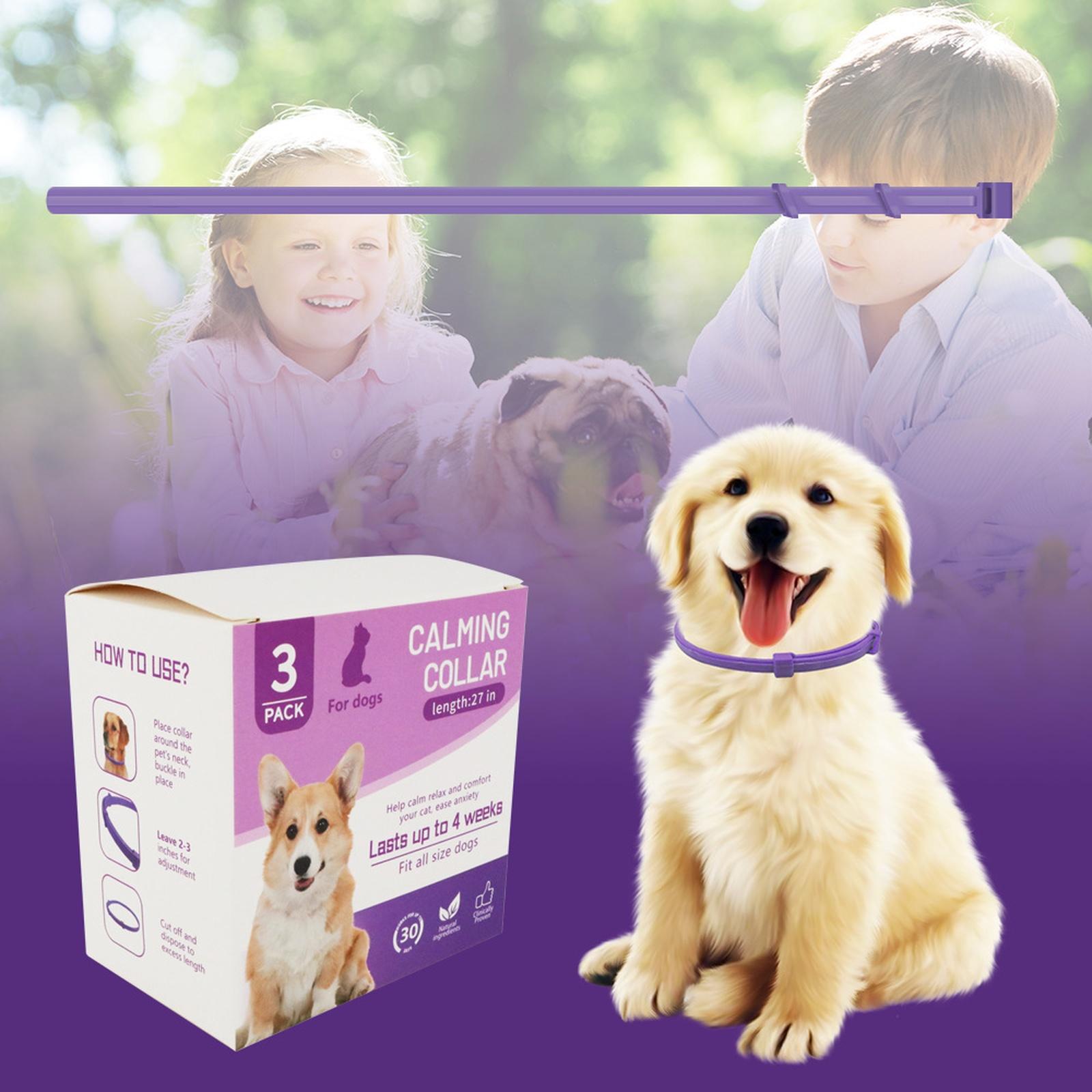 Успокаивающий ошейник для кошек – Успокаивающий ошейник для снятия тревоги и стресса one size фиолетовый