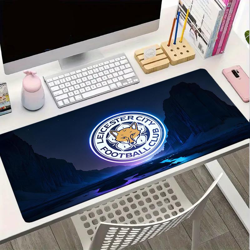 Leicester Football Club Crest Mouse pad, Gaming Mouse Pad, keyboard pad, Desk Decor for computer notebook Fan Gift Birthday Gift