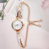 Fashion Cute Women Steel Bracelet Watch Adjustable Quartz Wristwatches Elegant Gold Small Dial Bracelet Watches Wholesale