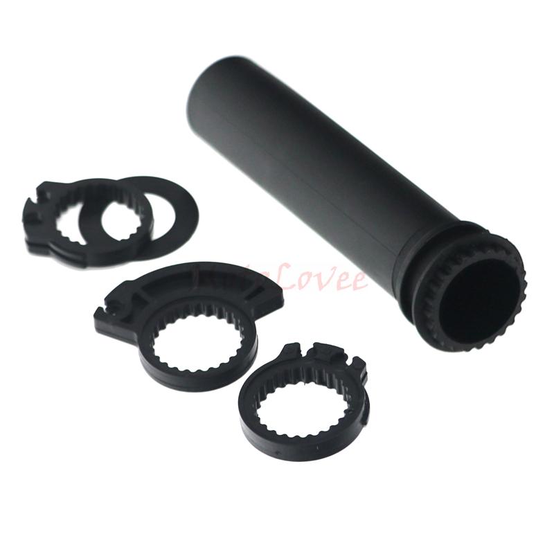 MotoLovee 22mm 7/8" Universal Motorcycle Handlebar Twist Throttle Grips Pit Dirt Bike Motocross Plastic Grip Accelerator Throttles 2