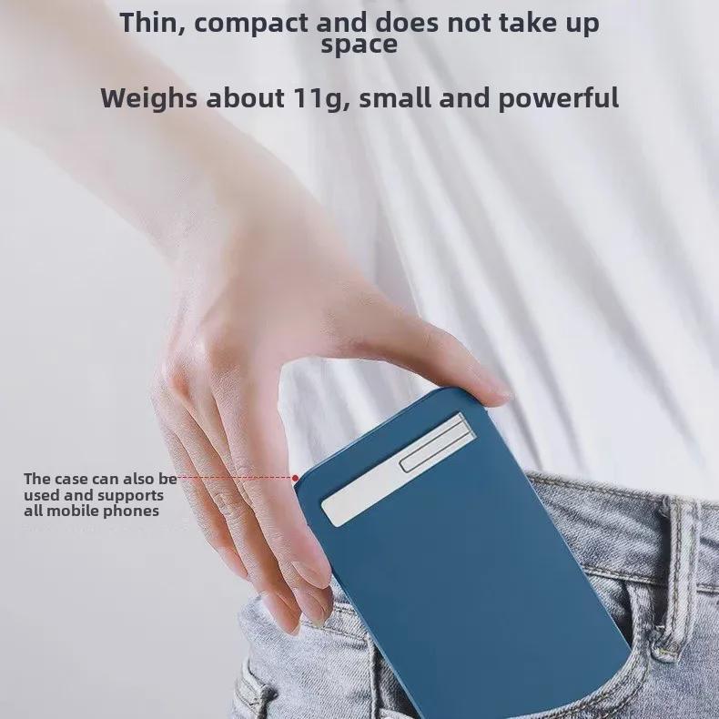 Ultra-Thin Foldable Phone Holder - Compact, Sticky, Invisible Back Support