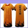 Hoge Kwaliteit Naruto 6e Hokage Uzumaki Cosplay Kostuum Mantel Voor Volwassenen
