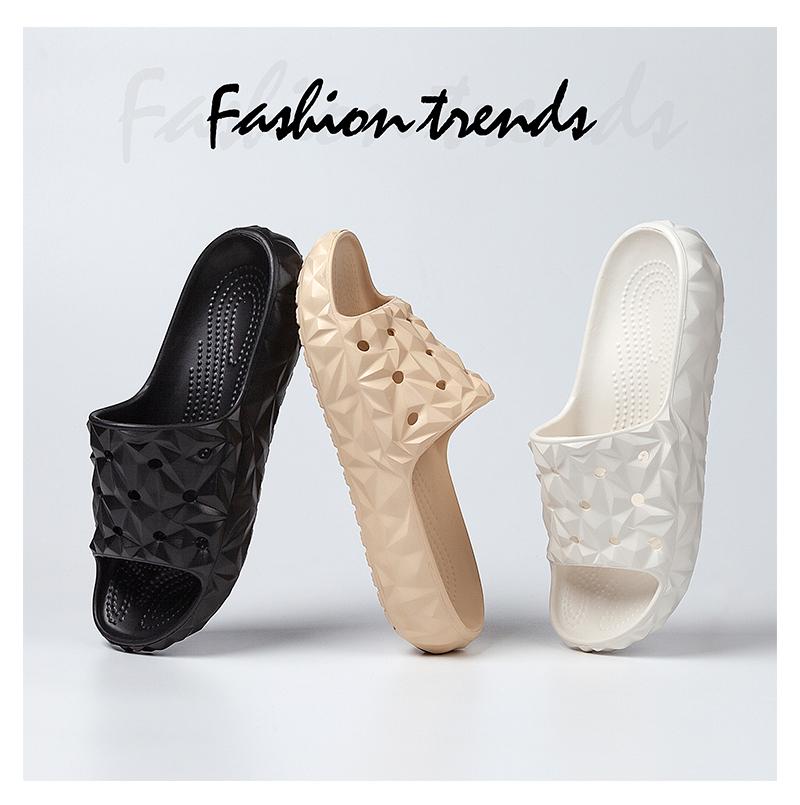 Soft-soled Slippers for Men and Women New Platform Sandals Indoor Outdoor Casual Beach Shoes for Couples EVA Non-slip Flip-flops