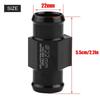 Gauge Joint Pipe Motorcycle Car Temperature Sensor Adapter Gauge Universal Radiator Sensor Adapter with Clamp (22mm)