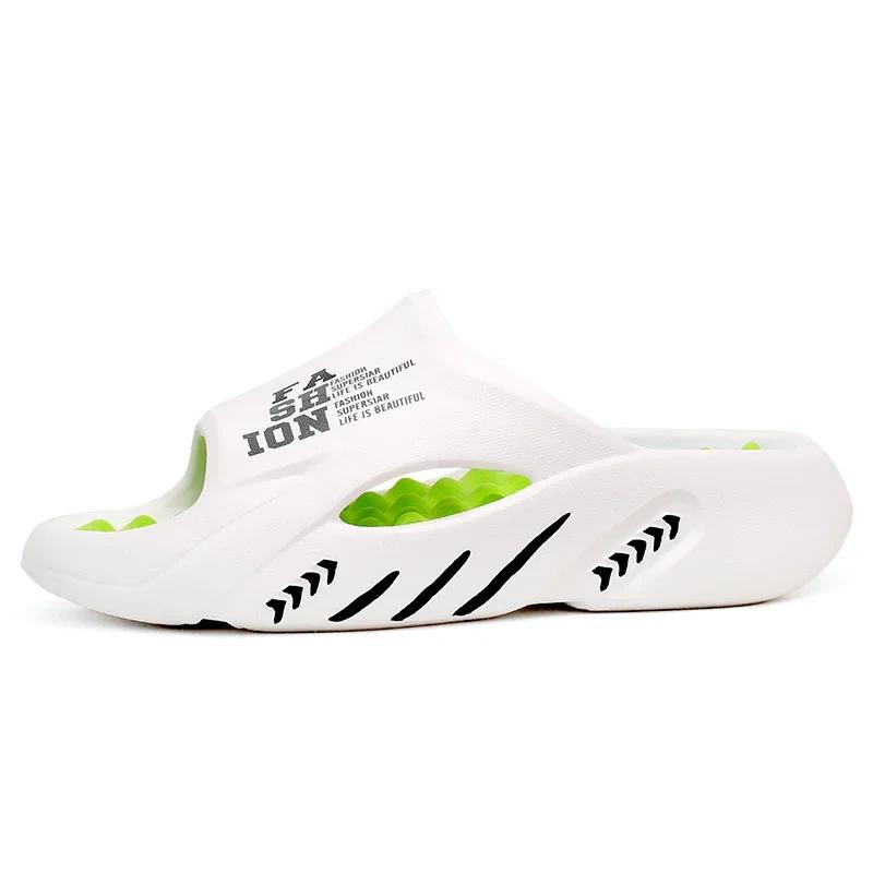 Summer Men Massage Slippers Sides Indoor Outdoor Sandals Beach Casual Shoes Soft Sole Slides Women's Sandals