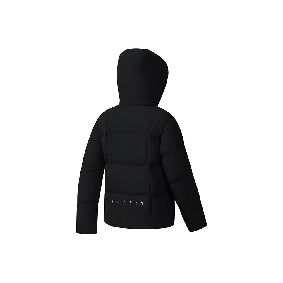 FILA Fitness Series Simple Solid Color Casual Sports Versatile Warm Comfortable Down Jacket Women outerwear A11W541905FBK