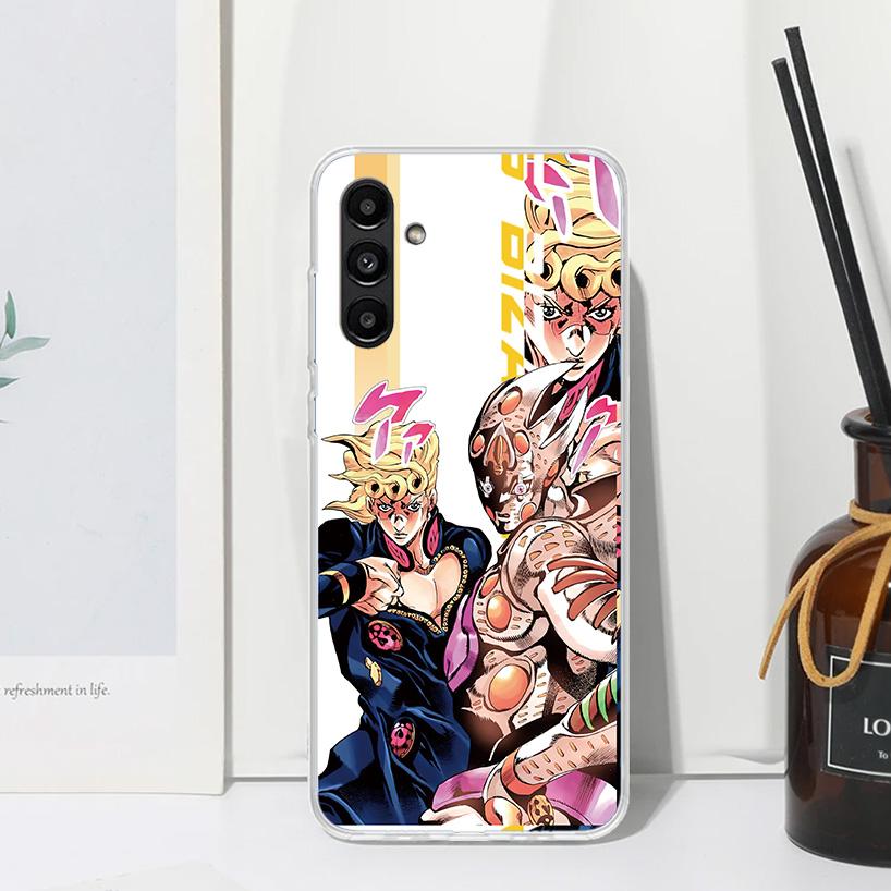 JoJo Bizarre Adventure Anime Phone Case For Samsung Galaxy A15 A25 A35 A55 A14 A24 A34 A54 A13 A23 A33 A53 A12 A22 A32 A52 A05S