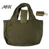 Compact Keychain Bags Foldable Nylon Shoulder Bag, Reusable Grocery Tote with Washable Produce Shopping Charm Pouch, Portable Commuter Bag for Weekend
