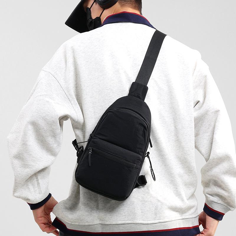 Shoulder Bag Solid Color Chest Bag