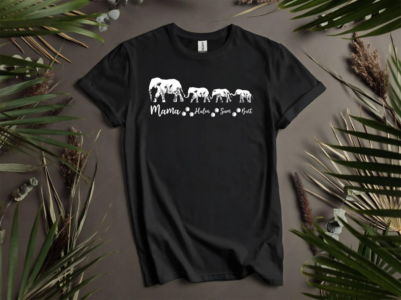 Personalized Family Mama T-Shirt Mens Womens Tees Top T Shirt Mens Womens Tees Top Men Women Unisex Tshirt K588 S