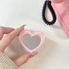 Simple Wind Love Mirror Lazy Ring Portable Mobile Phone Magnetic Suction Airbag Bracket Retractable Desktop Watching Drama