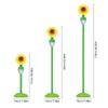 Automatische Sonnenblumen-Seifenblasenmaschine, Straßenlaternen-Seifenblasenpistole mit Ton und Licht für Outdoor-Hochzeiten, Geburtstagsfeiern, Spielzeug