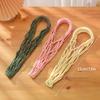 Portable Coffee Cup Bag Hollow Out Bottle Bag Practical Mugs Bag Foldable Water Bottle Bags Woven Net Bag Cup Cover