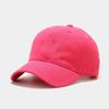 2025 Unisex Custom Solid Color Soft Top Baseball Cap Trendy Casual Snapback Hat Slimming Face Design