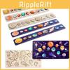 Childrens Educational Space Puzzle With Wooden Solar System For Learning And Cognitive Development
