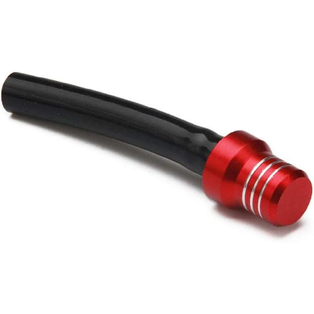 Motorcycle Gas Cap Vent Hose Fuel Tank Tube Breather CNC for CRF50 CRF110 CFR125 CRF150 CRF250 CRF450 XR50 XR150 TRX90 TRX250 Dirt Pit Bike ATV Red