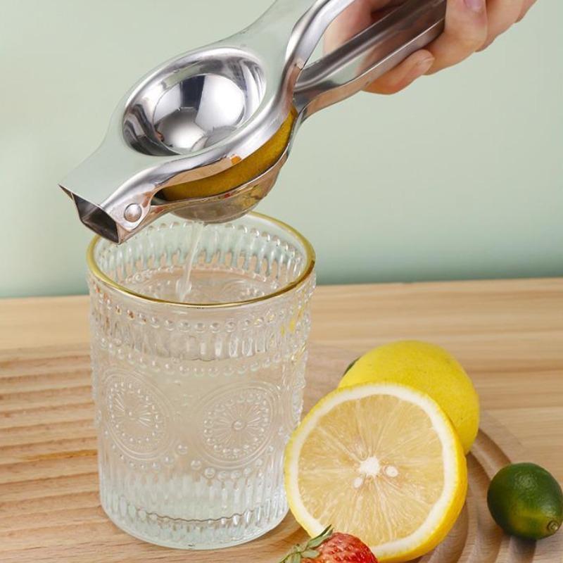 Lemon Squeezers Juicer Manual Press Stainless Steel Lime Citrus Fruit Extractor