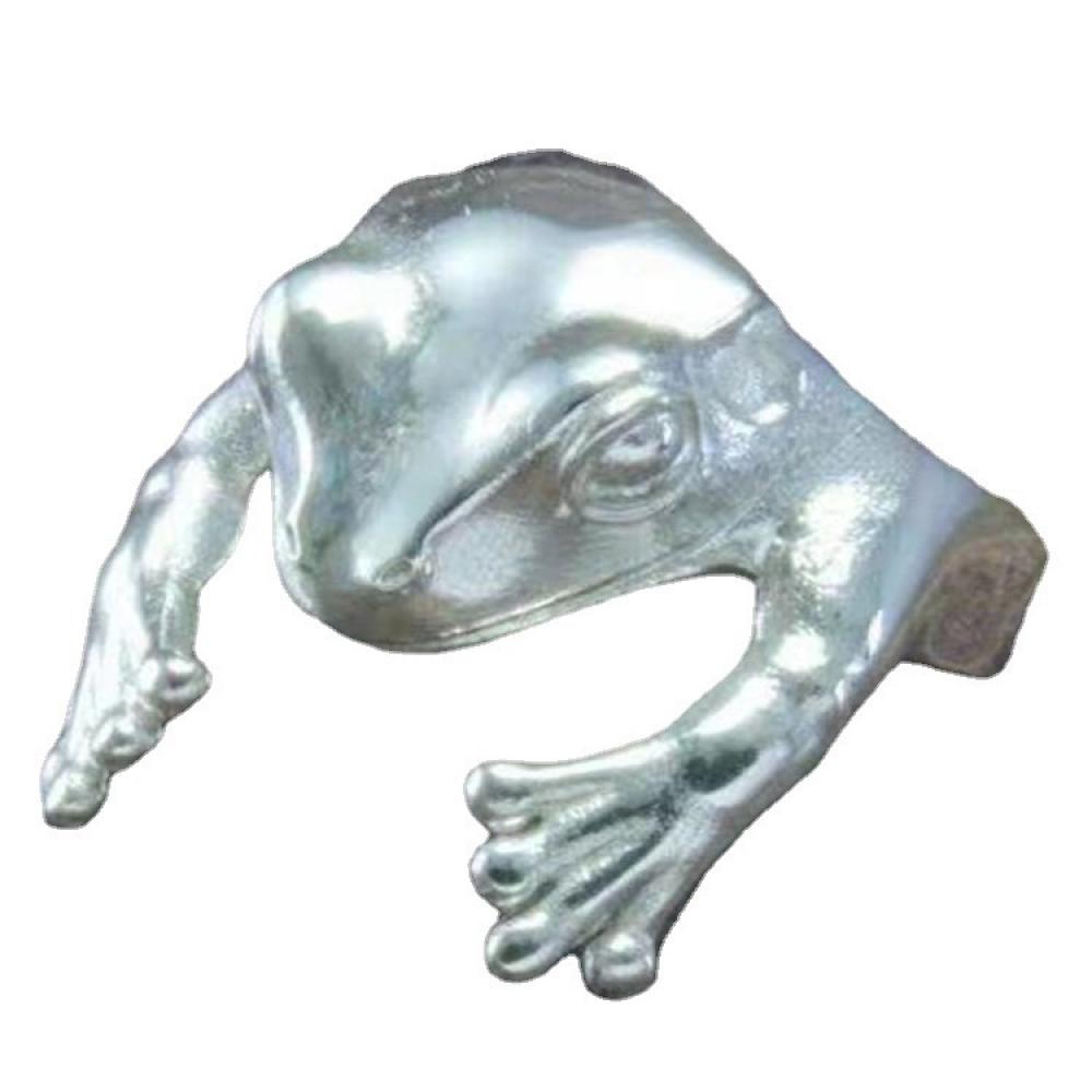 Anneaux Forme Vintage Grenouille Animal Pour Femmes Grenouille Crapaud Métal Enroulement Anneau de Doigt Anneau Unisexe Hommes Petite Amie Fête Cadeaux Personnalité