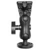 Marine Boat Fishfinder Bracket 360 Degree Depth Sounder Base Mount Universal Transducer Bracket Fishes Finder Mount GPS Plate
