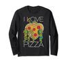 Teenage Mutant Ninja Turtles Pizza My Heart Long Sleeve T-Shirt