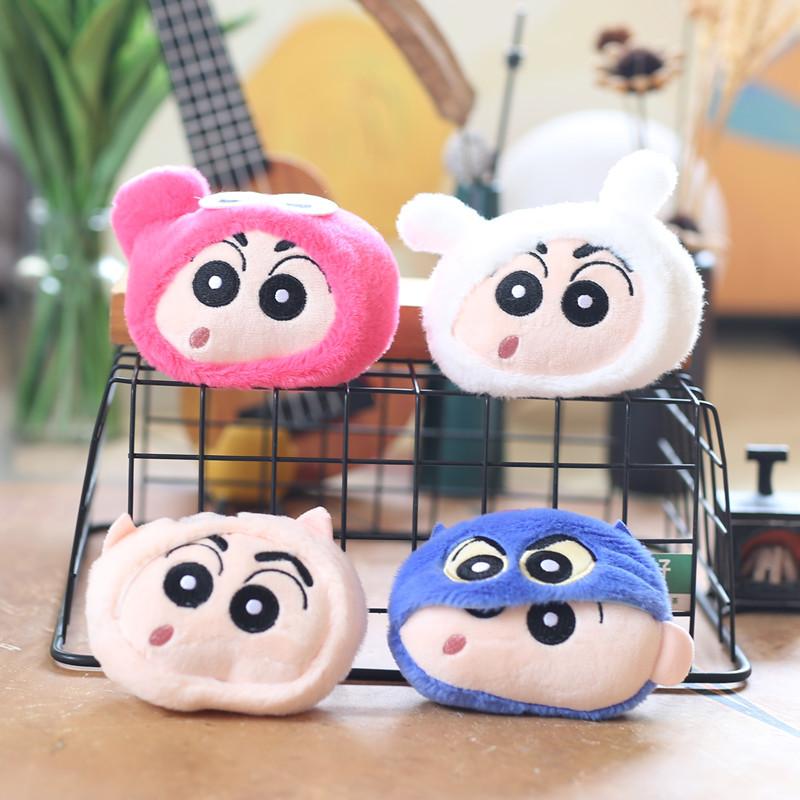 Niedliche Crayon Shin-chan Anhänger Plüschtier Puppe wird es eine Tasche nennen Hängende Schlüsselanhänger Puppe