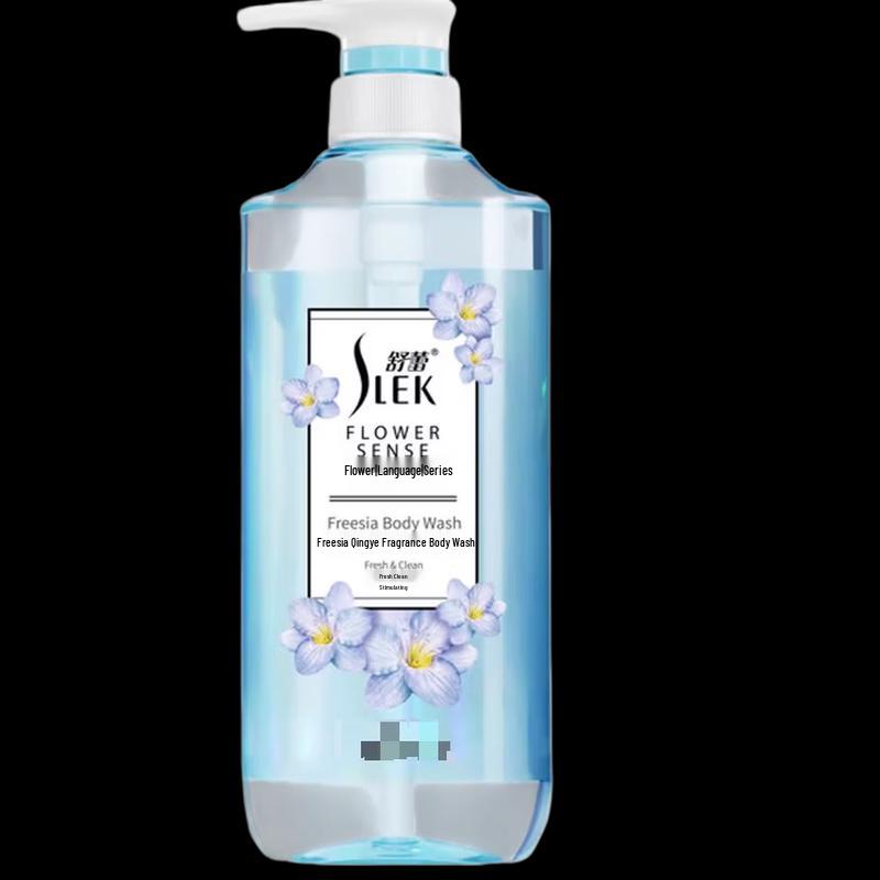 Slek Freesia Scented Hydrating Shower Gel Twin Pack