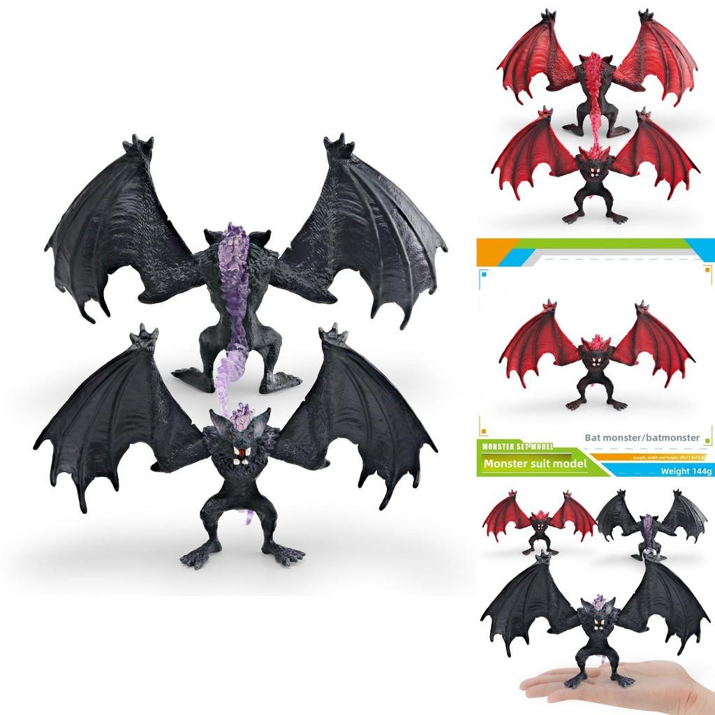 Childrens Fantasy Creature Bat Monster Model With Pvc Material For Collection And Play