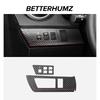 Betterhumz For Mazda 3 Axela 2010-2013 Made of Alcantara Auto Headlight Lamp Switch Panel Trim Sticker Car Interior Accessories